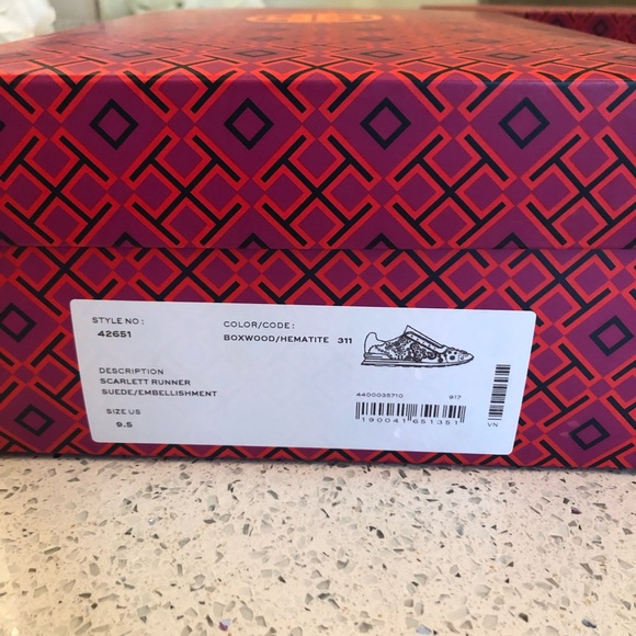 Tory Burch Scarlett Runner 9.5 - Picture 6 of 8